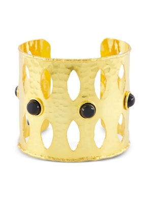 Sylvia Toledano Ajourée hammered bracelet - Gold