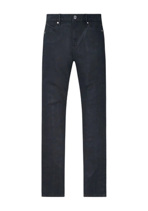 RTA waxed-coated jeans - Black