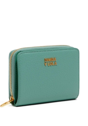 Bimba y Lola zip-around leather wallet - Green