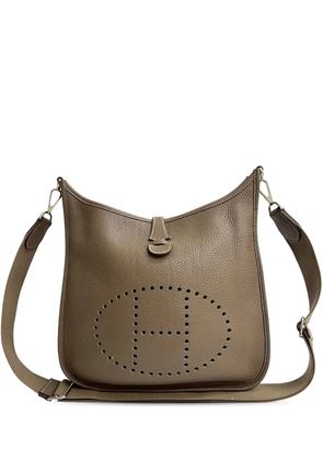 Hermès Pre-Owned 2010 Clemence Evelyne III PM crossbody bag - Brown