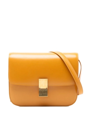 Celine Pre-Owned 2019 Medium Calfskin Classic Box crossbody bag - Orange