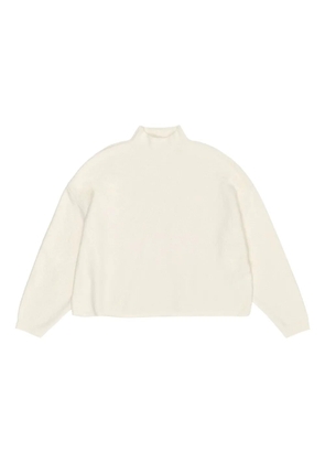 Bimba y Lola funnel-neck sweater - White