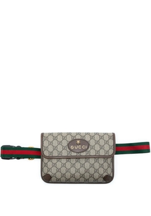 Gucci Pre-Owned 2016-2026 GG Supreme Web Neo Vintage belt bag - Brown