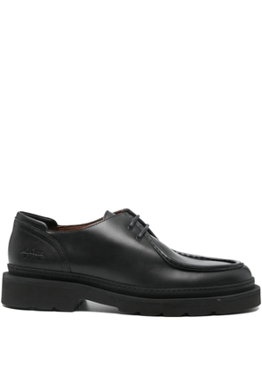 Maison Kitsuné lace-up derby shoes - Black
