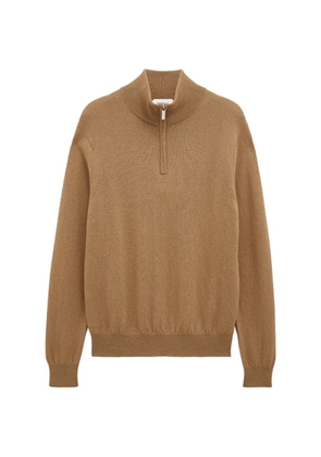 Pringle of Scotland quarter-zip cashmere sweater - Neutrals