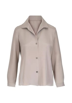 Peter Cohen V-neck shirt - Neutrals