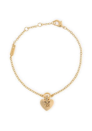 Coach heart logo bracelet - Gold