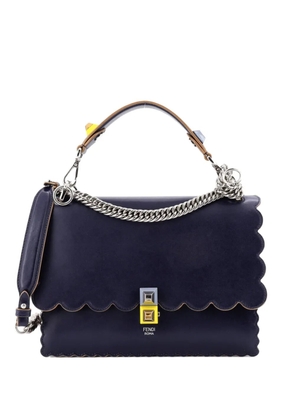 Fendi Pre-Owned Kan I Bag Leather Medium shoulder bag - Blue