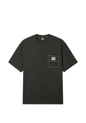 FINGERCROXX logo-patch T-shirt - Green