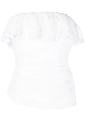 ISABEL MARANT Orma off-shoulder top - White