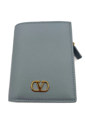 Valentino Garavani logo-detail wallet - Blue