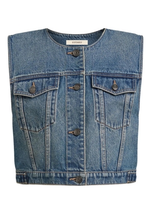 12 STOREEZ denim vest - Blue