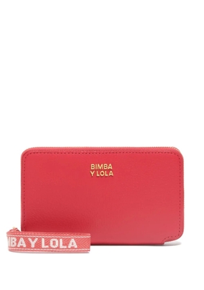 Bimba y Lola medium leather wallet - Red