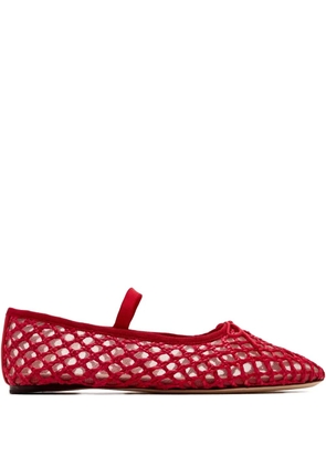 Loeffler Randall Leonie ballerina shoes - Red