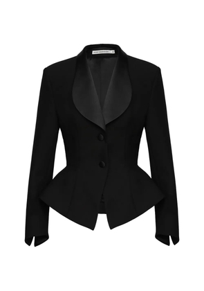 POST MERIDIEM peplum jacket - Black