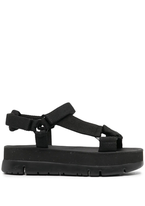 Camper Oruga Up platform sandals - Black