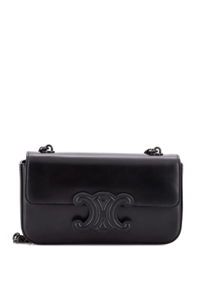 Celine Pre-Owned Triomphe Chain Leather Small shoulder bag - Black