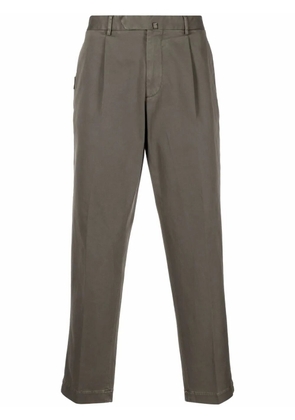 Dell'oglio straight-leg tailored trousers - Green