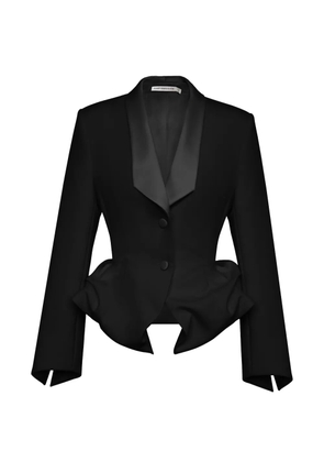 POST MERIDIEM peplum jacket - Black