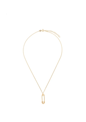 True Rocks safety pin pendant necklace - Gold