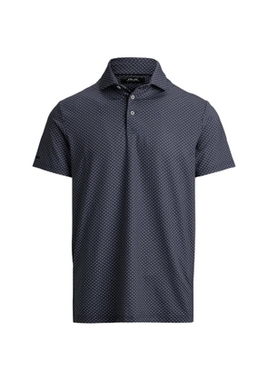 RLX Ralph Lauren short-sleeve patterned polo shirt - Blue
