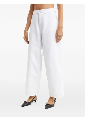 Haikure Bethany five-pocket jeans - White