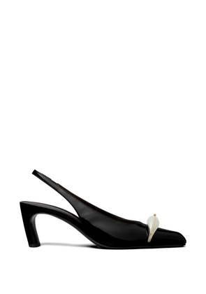 Tory Burch pierced slingback heel - Black