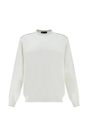 Paul & Shark crew-neck sweater - White