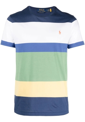 Polo Ralph Lauren striped cotton T-shirt - Blue