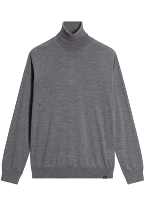 Woolrich roll-neck virgin wool sweater - Grey