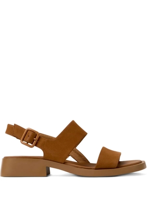 Camper Dana buckle strap sandals - Brown