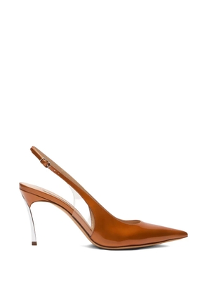 Casadei Superblade slingback pumps - Brown