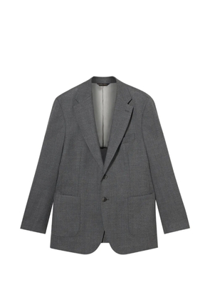 Brooks Brothers hopsack virgin wool blazer - Grey