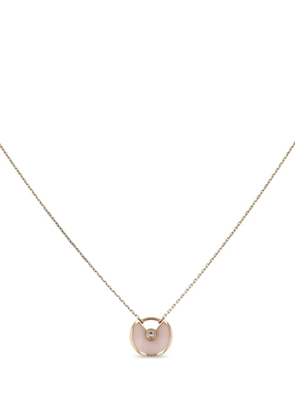 Cartier 2010s Amulette diamond and opal necklace - Pink