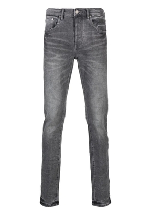 Purple Brand P001 low-rise slim-leg jeans - Grey