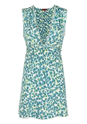 Missoni Pre-Owned 2000s abstract-print blouse - Blue