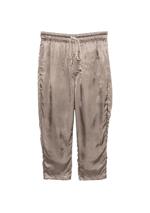 Rick Owens Astaires cropped trousers - Brown
