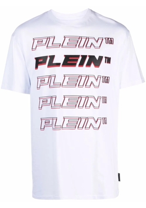 Philipp Plein Plein repeat logo T-shirt - White