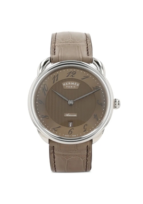 Hermès Pre-Owned 2010 Arceau 40mm watch - Brown