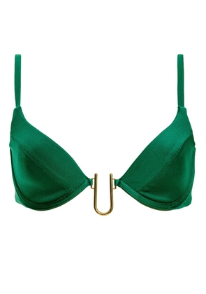 Agua By Agua Bendita Ventura Leika bikini top - Green