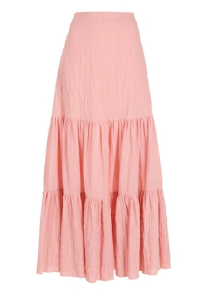 Clube Bossa Pisan tiered maxi skirt - Pink