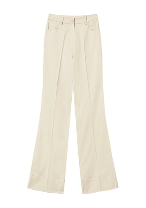 TWINSET pressed-crease trousers - Neutrals