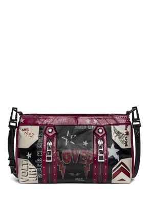 Zadig&Voltaire Sunny Moody Punk graphic-print cross body bag - Black