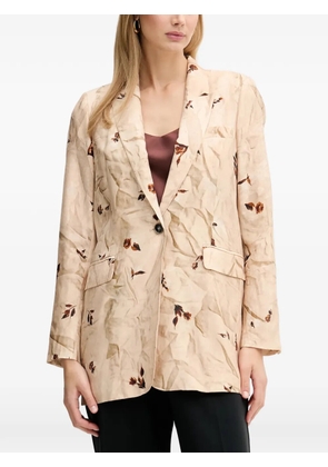 Silvian Heach floral-print blazer - Neutrals