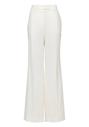 Prada cashmere tailored trousers - White