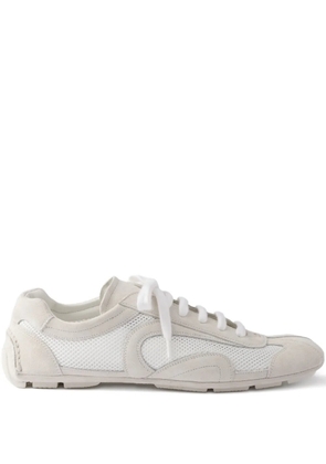 Prada Montecarlo Re-Edition 2005 suede sneakers - White