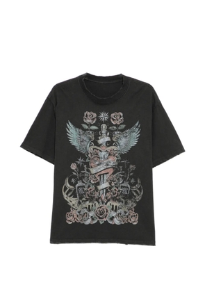 WARMAN graphic-print T-shirt - Grey