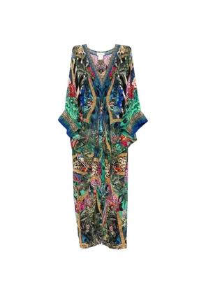 Camilla Animal Alchemy maxi dress - Blue