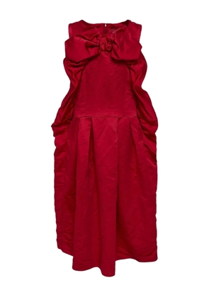 Comme Des Garçons Comme Des Garçons bow-detail dress - Red