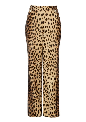 Temperley London Nemera flared trousers - Neutrals